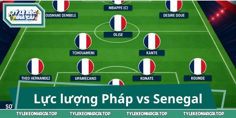 Đánh giá lực lượng của tuyển Pháp vs Senegal