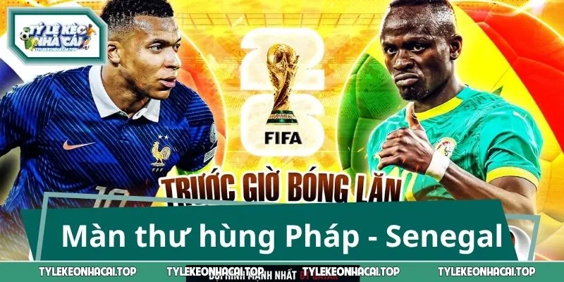 Màn thư hùng Pháp - Senegal đáng chờ đợi
