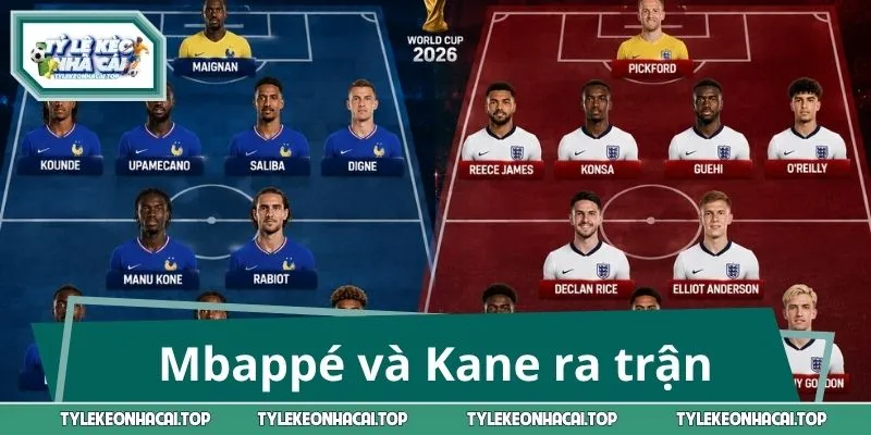 Mbappé và Kane lĩnh xướng màn đại chiến vì tấm HCĐ